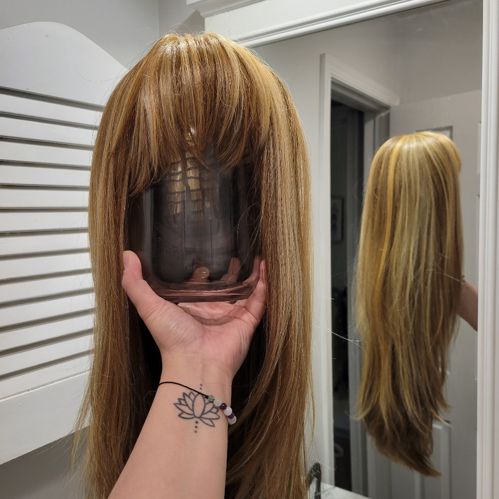 Wig Long Blonde Hair 26" - 28"